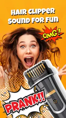 Hair Clipper Prank android App screenshot 0